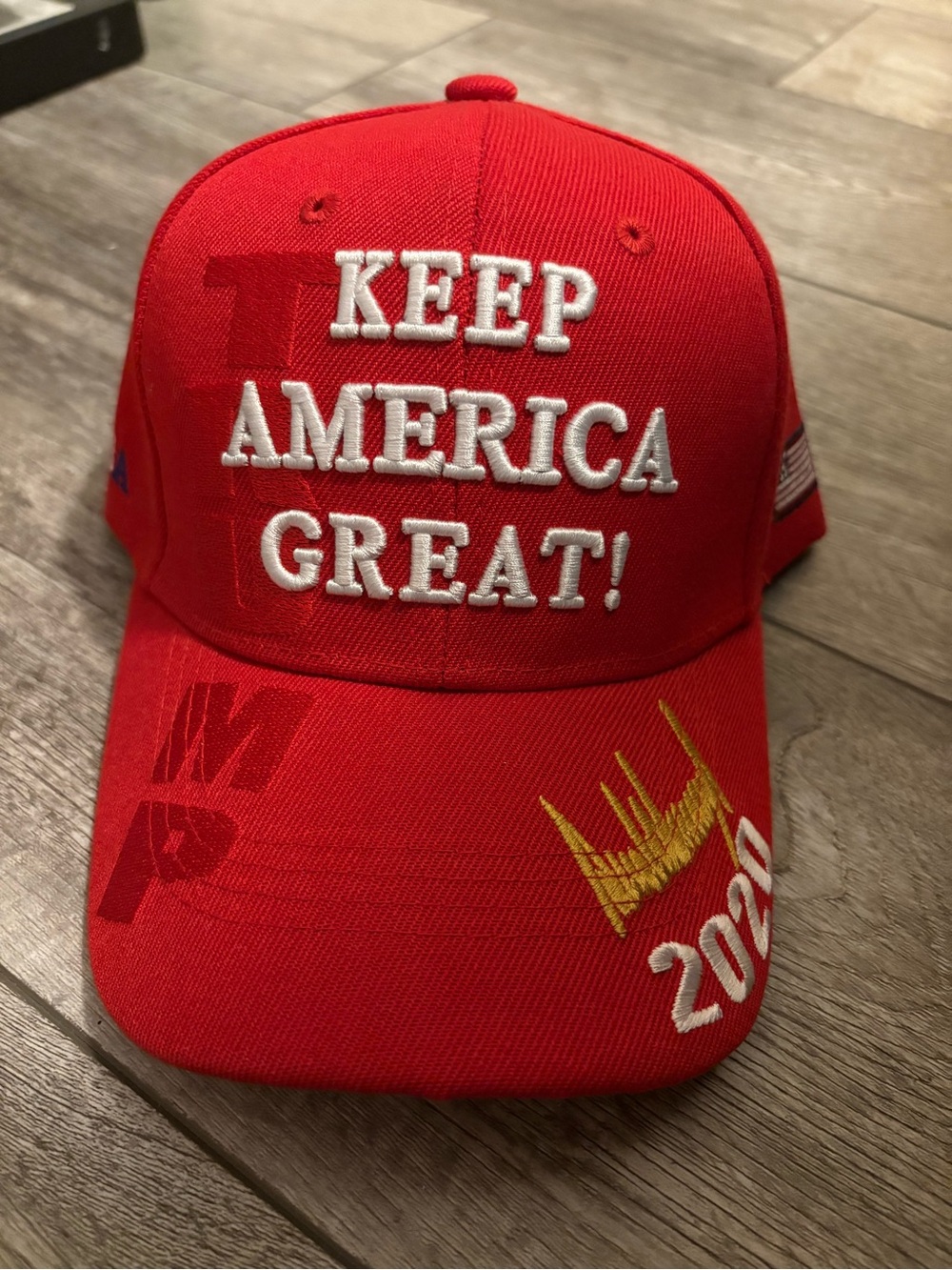 Keep America Great! Red Embroidered Baseball Cap